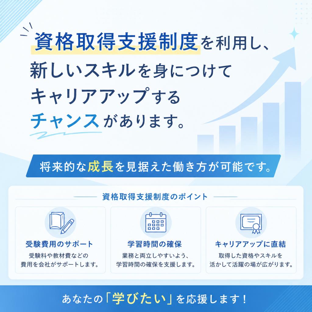 キャリアアップの機会