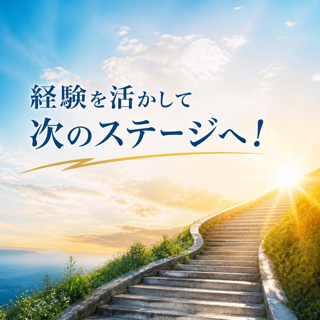 経験を活かして次のステージへ！