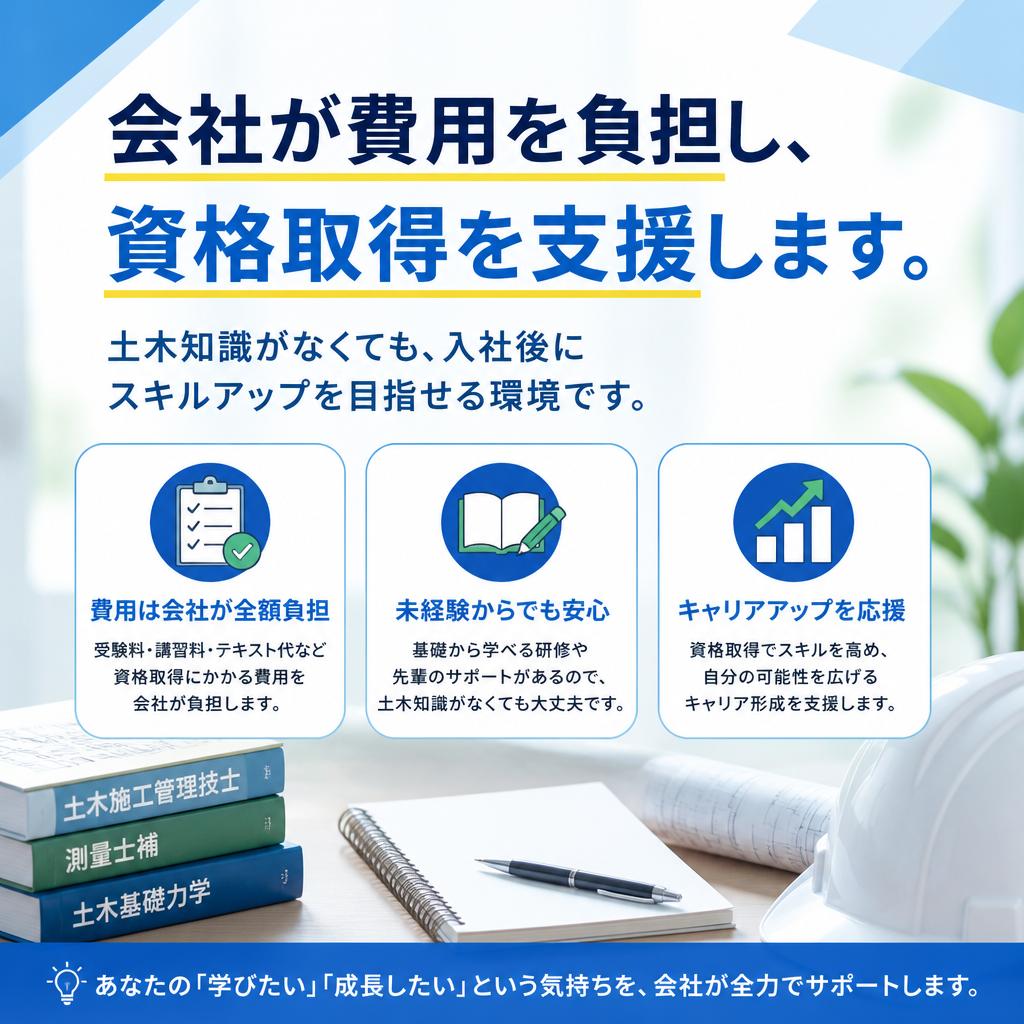 職場の魅力その2: 資格取得支援制度が充実
